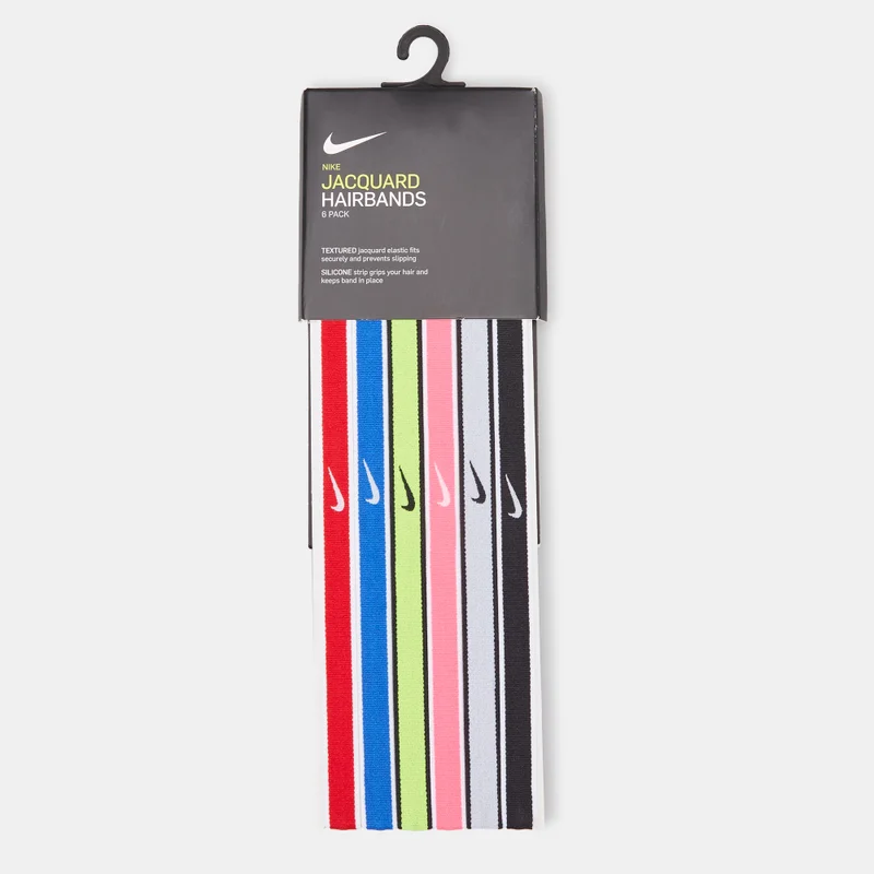 Nike Women's Tipped Swoosh Sport Headbands (6 Pack)